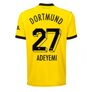 Maillot de foot Borussia Dortmund Karim Adeyemi #27 Domicile 2023-24 Manches Courte
